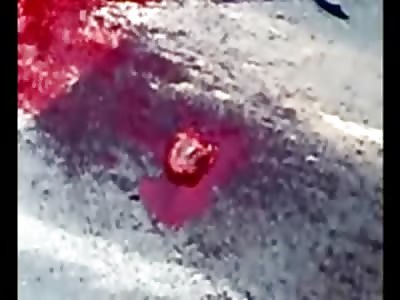 Splat....Man left his Heart out for all to See.......