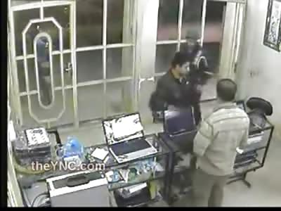 Gang barges into Store and Executes Store owner