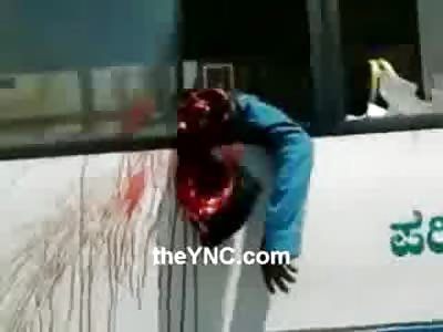 THIS is why you Keep your Head INSIDE of the Bus!!!! New Videos underneath on Tues 4/10/2012