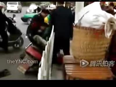 Crazy Girl goes Bat-Shit Crazy on Everyone because She Wants to Kill Her Husband with a Hammer