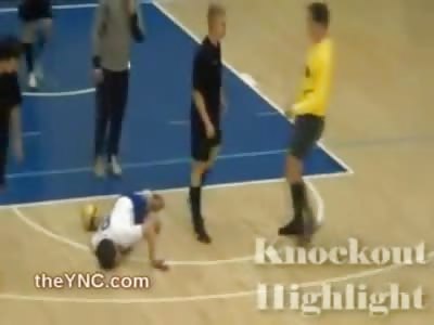 Brutal Roundhouse Kick and Unconscious Knockout