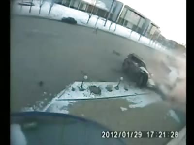 Fatal Crash...Car Going over 100MPH...This Crash is Insane