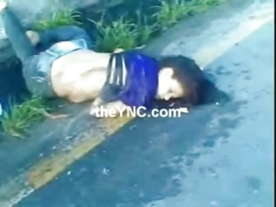 Boy and his Girlfriend Die Horrifically Wrapped around a Concrete Pole..