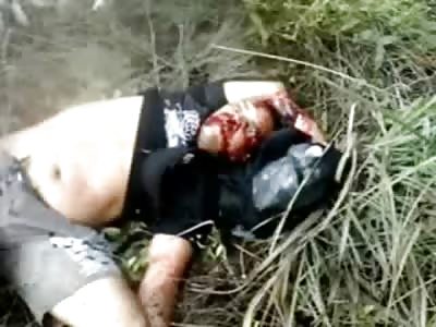 Close Enough?? Cameraman basically Sticks his Cell Phone up the Dead Mans Nose