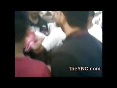 Poor Little Girl Shot and Killed Shown off by Father