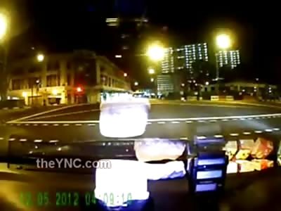 FATAL: Speeding Ferrari Flies Like a Bullet Evaporates on Impact with Taxi Cab.... ALL DEAD