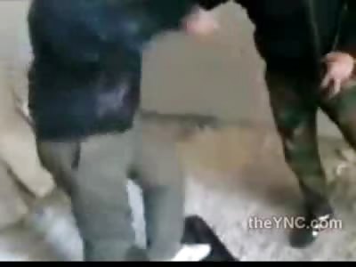 Beating During Interrogation Leaves Man Crying for Mommy