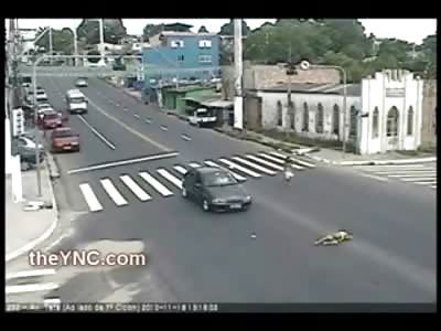 Poor Little Girl Hit and Killed at Crosswalk When She Runs From Her Parents