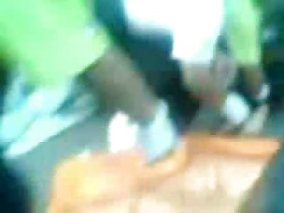 EMT remove One Piece at a Time, First the Legs, then the Torso from underneath Truck