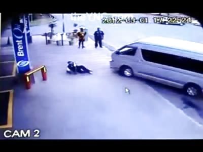 CRAZY: Black Man Intentionally Ran over and then Beaten Unconscious by Man in Vehicle