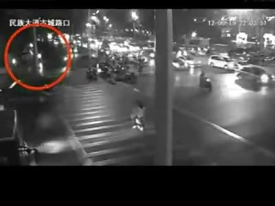 Drunk Driver Plows Through Intersection, Flees Scene