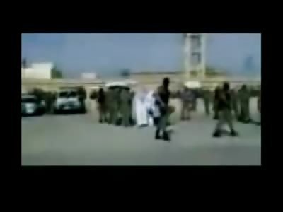 Follow the Rolling Head Accused Murderer is Beheaded in Saudi Arabis