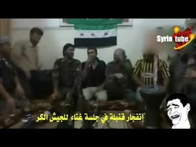 When Jihadi Singing goes Terribly Terribly Wrong at the Terrorist House Party (Killed and Wounded)