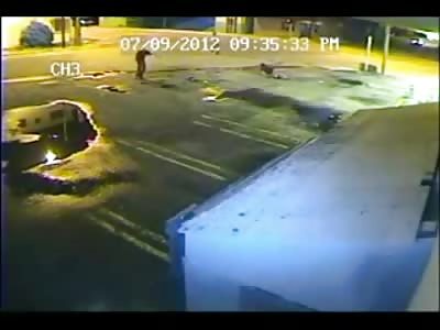 Fatal Gang Shooting in Florida Released to the Media..One Man Dies Crawling