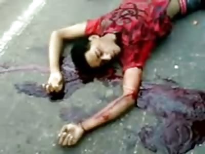 Just another Helmet-less Dead Biker on the Road