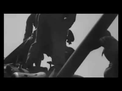 Vintage Gore: 2 US Soldiers pulled out Tank, One being Headless (World War  II)