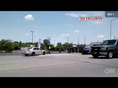 6 cops MASSACRE man when they shoot him 46 times in under 5 seconds...