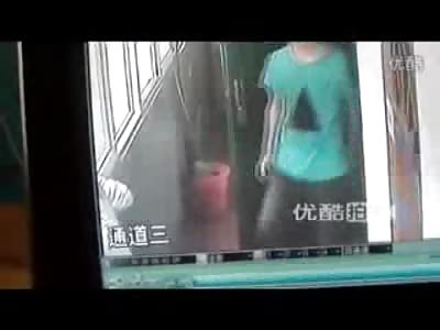 Distraught 16 Year Old Girl Final Moments Suicide from her 5th Floor School 