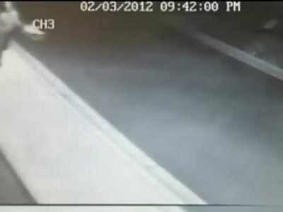 Police Officer Attacks and Nearly Decapitates Guy From Behind with a Brutal Sucker Punch...Gun Discharges