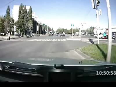 Old Man Brutally and Fatally Struck at Crosswalk....Sent Flying