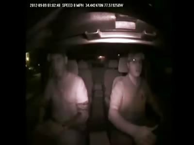 Cab Driver Brutally Attacked by Crazy Maniac US Marine in his Car