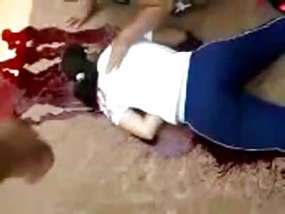 15 Year old Girl Murdered by Jealous Boyfriend.. Shot in the Neck Bleeds out on Sidewalk