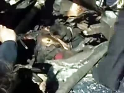 Two Men Died Together Burned to a Crisp