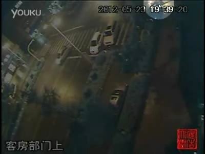 Man Killed by Car is Punted like a Football down the Street