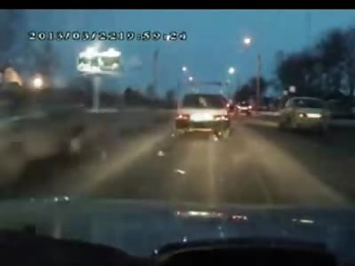 Quite Possibly One of the Most Brutal Road Death Ever Caught on Camera (BRUTAL IMPACT SOUND)