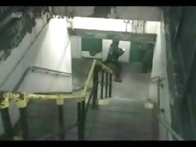 Scumbag Beats, Robs Woman In Brooklyn Subway Station