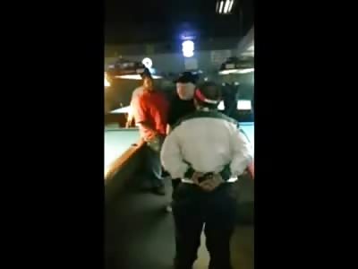 Billiards Dispute Leads to an Amazing Knock Out Punch