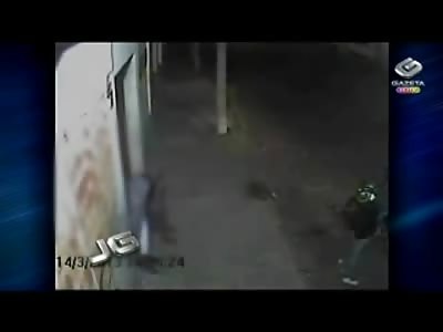 Two Youth sitting on the Curb are Executed Point Blank as their Friend Mysteriously gets Away