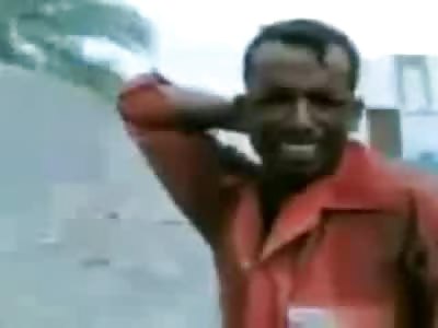 Crying Garbageman gets Whipped by a Boy and Acts like a Sissy