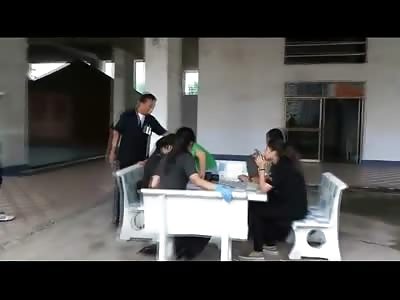 Young Woman Jumped to her Death and Landed in the Flower Pot