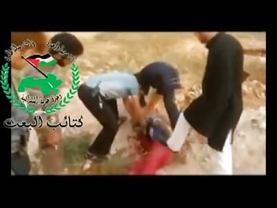 BRUTAL: Hand Knife Beheading of a Man and the Machine Gun Execution of Two Women 