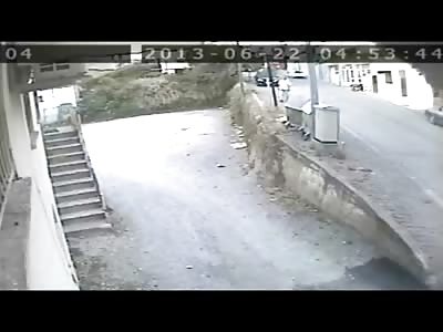 Video catches Man's Final Moments Alive as he Falls to his Death after Epileptic Shock