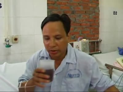 Bizarre Video of Man with Rabies and Acute Hydrophobia 