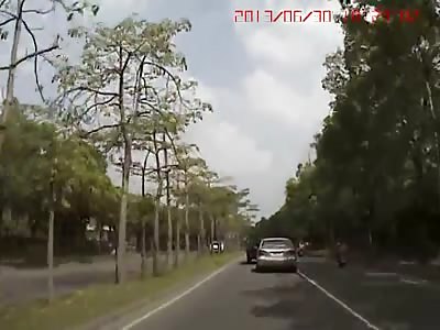 Final Destination...BRUTAL Head On Crash lands in Families Front Seat