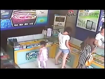 Future Jailbird 3 Year Old Girl steals an iPad