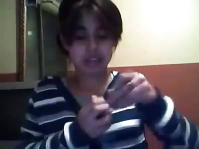 12 Year Old Girl plays with her Dads Gun and Forgets theres One in the Chamber