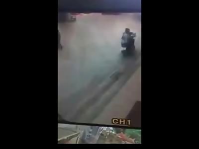 Police Officer Savagely Shot and Killed by Man All Caught on CCTV Footage