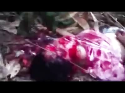 Shocking Video shows Young Girl beaten to Death still Struggling to Breathe