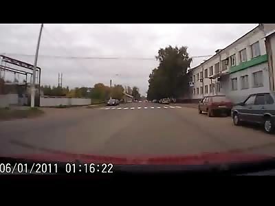 Spectacular Head on Collision Kills Biker Instantaneously 