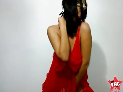 Freaky YNC Girl Getting Ready for Halloween.....