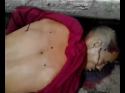 Thief Found Dead with Multiple shots to the Back and Head