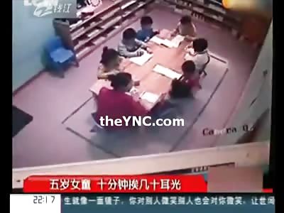 Teacher Ruthlessly Beats Toddlers who Can't Understand Math