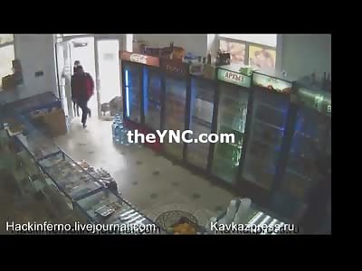 Muslim Extremists Shoot Security Guard Dead, then Blow up Store for Selling Alcohol (Murder and Explosion)