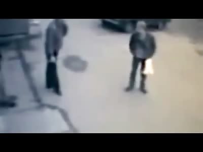 PAYBACK: Tough Guy is Shot in the Face after Punching the Shooter in the Face