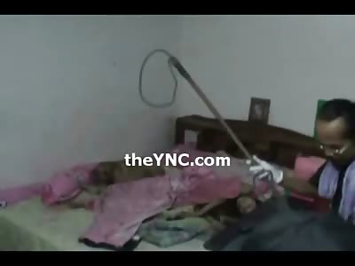 Loyal Dog Won't Leave Female Owners Side that Shot her Self in her Head 