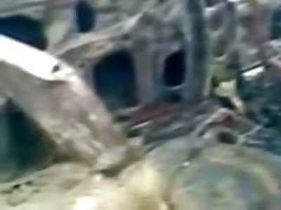 Woman Burns to Death Ass Up!